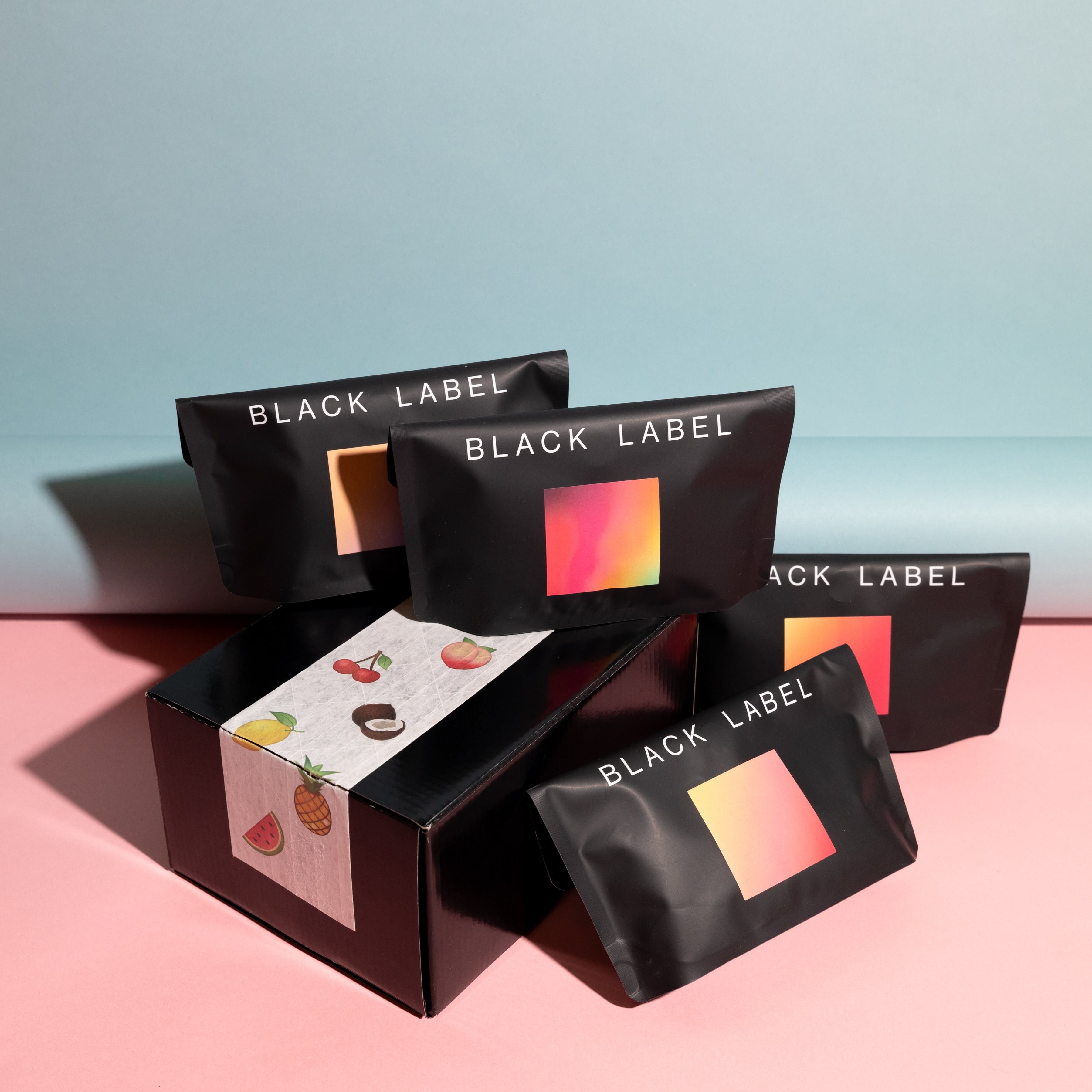2024 Competition Coffee Box Set with four 100g bags, showcasing unique coffee varieties celebrated at the US Coffee Championships, highlighting innovative processing techniques.
