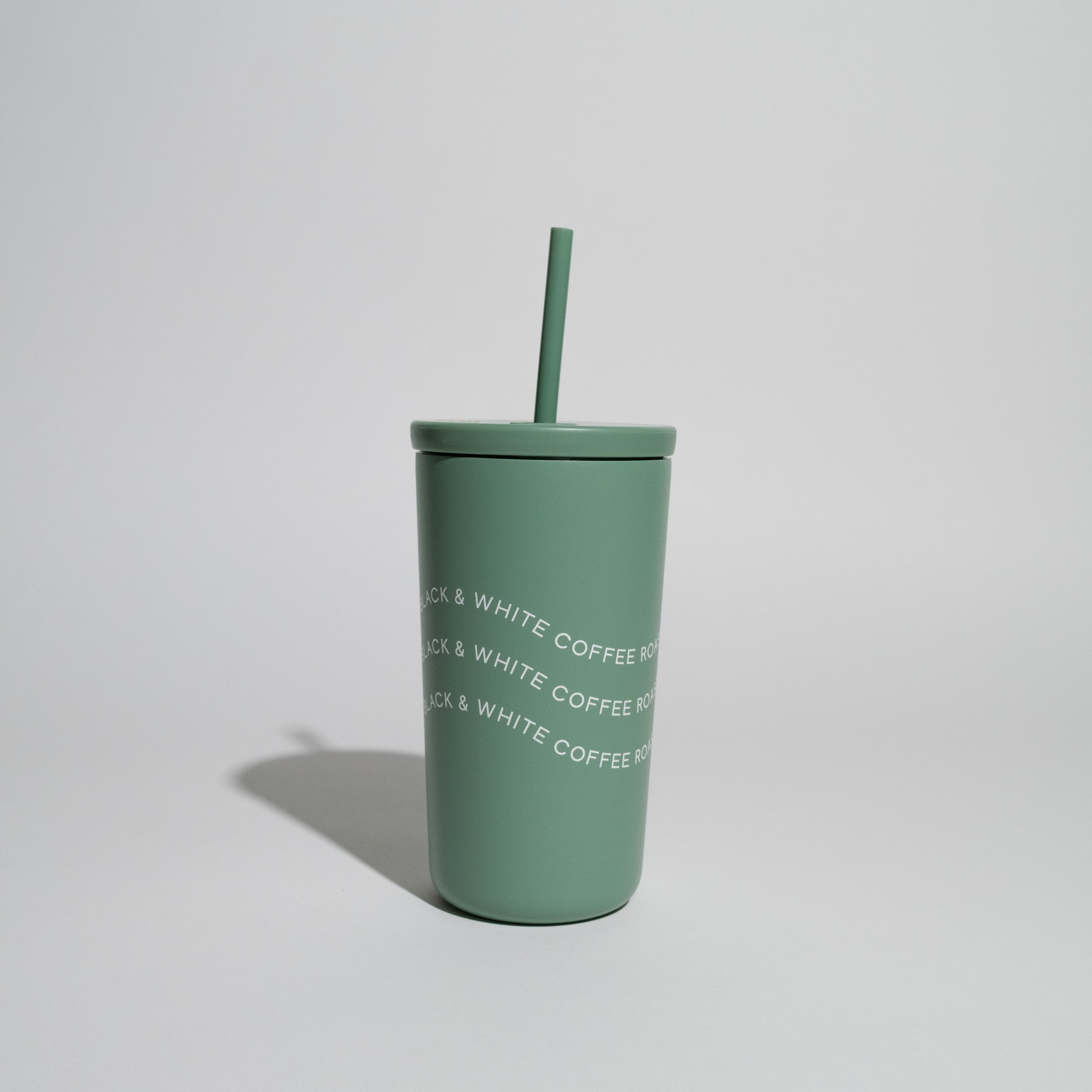 B&W Created Co. Cold Cups feature a sleek 16oz stainless steel design with a twist-on lid, double-walled insulation, and fit most cup holders.