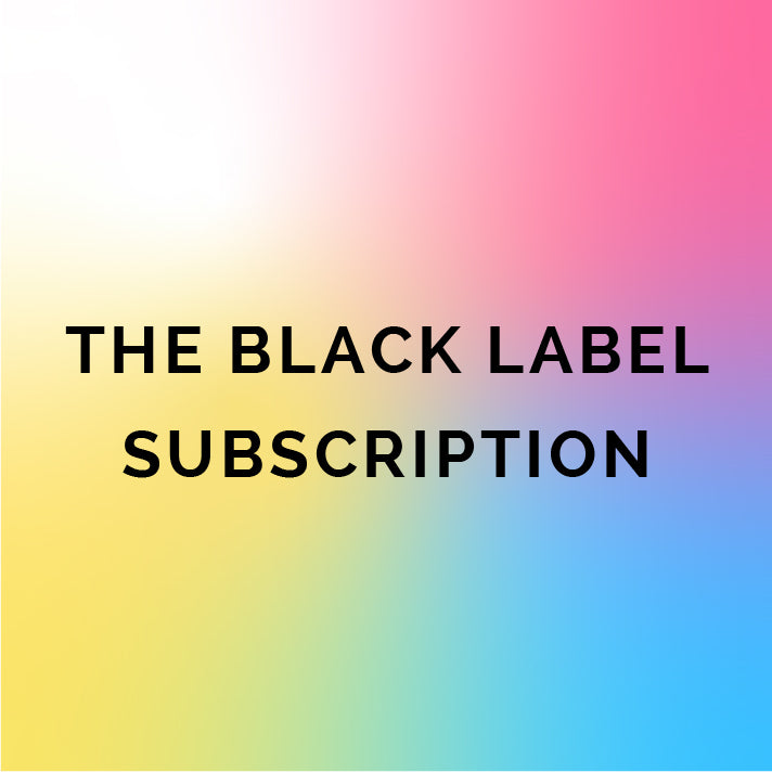 12 Month Black Label Subscription: A bag of premium coffee, representing diverse origins, highlighting B&W's innovative offerings, shipped monthly to subscribers' homes.