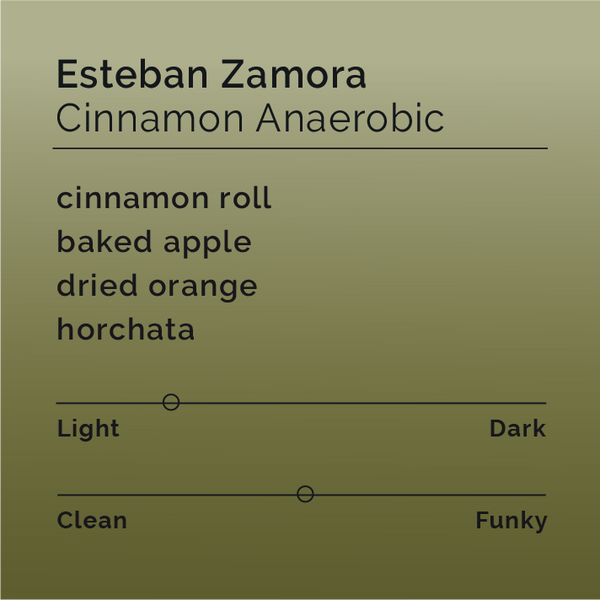 Esteban Zamora Cinnamon Anaerobic | Costa Rica | Black & White