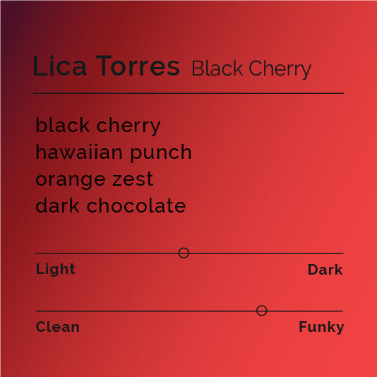 Lica Torres Black Cherry Costa Rica Black & White Coffee Roasters